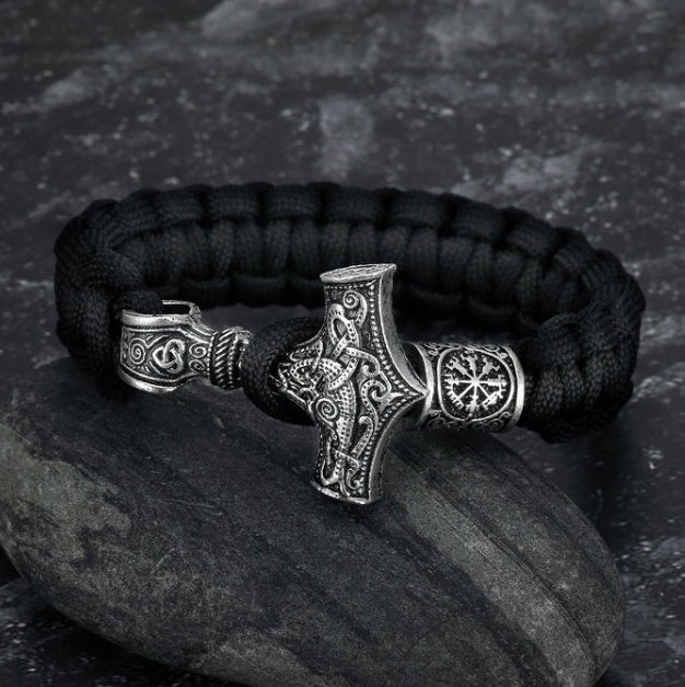 Discover the Asgard Crafted Paracord Mjolnir Bracelet